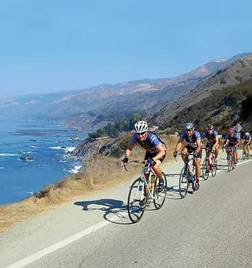 Spring Cycling in San Simeon