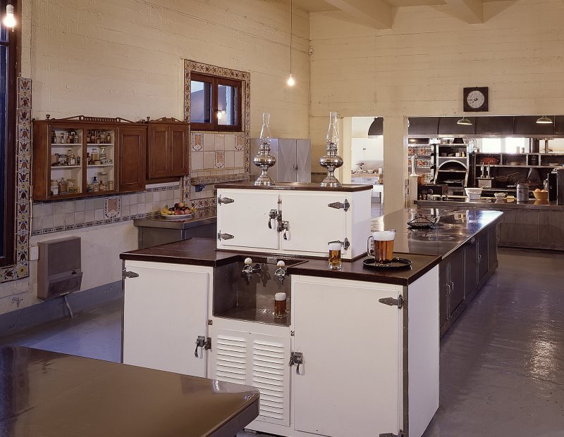 hearst castle kitchen