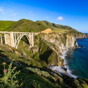 Hwy 1_GettyImages-1000655924 Bixby Bridge on historic Highway 1