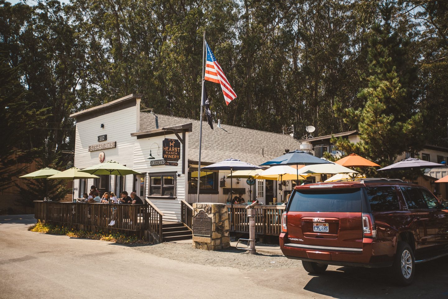 Sebastian's Kiana Cooper Visit San Simeon