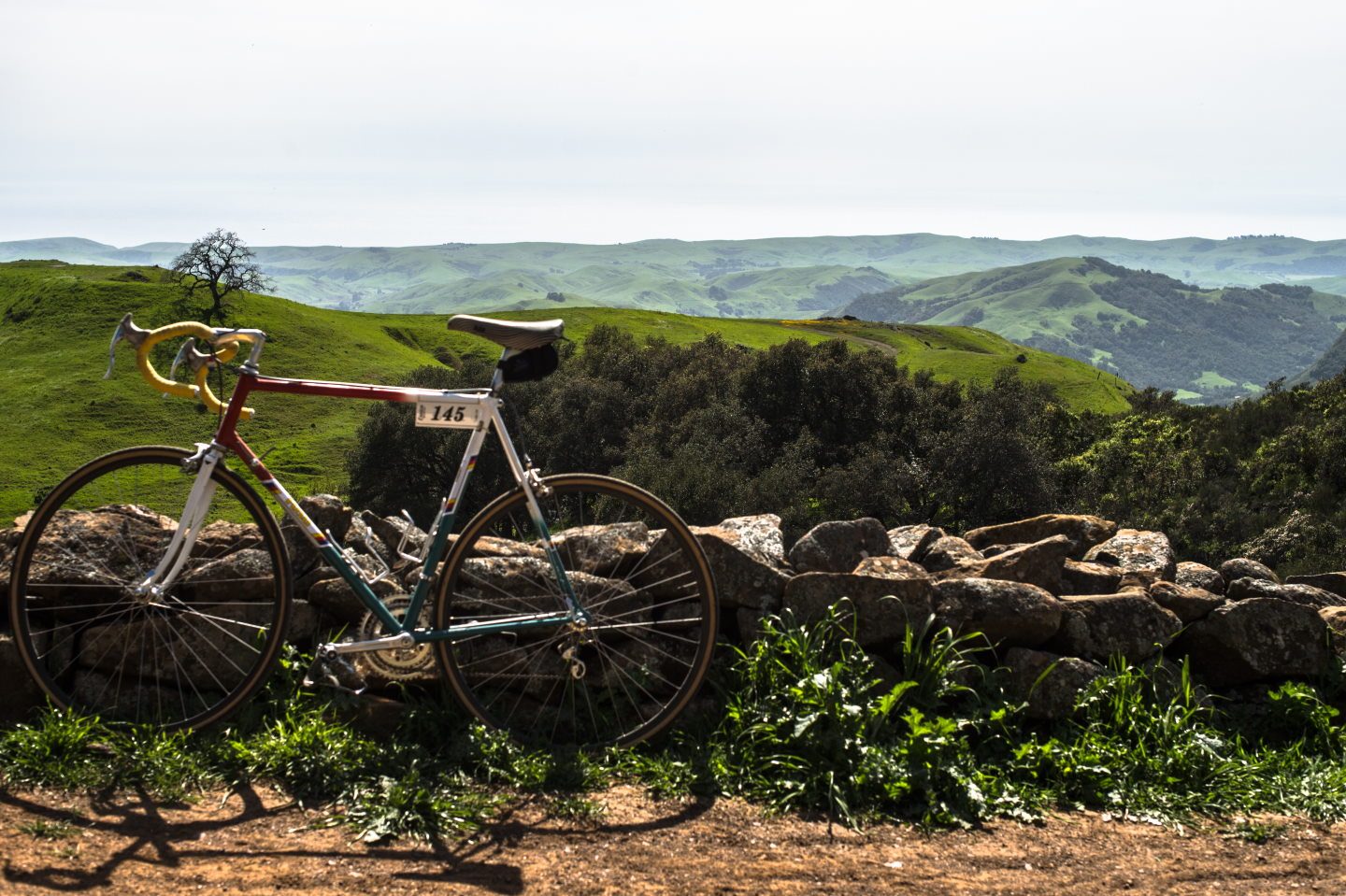 Eroica bike ride in San Simeon, CA
