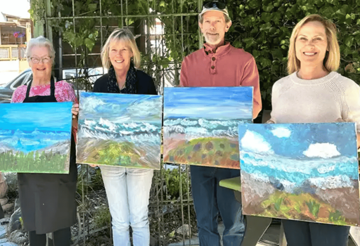 Paint & Sip – Visit San Simeon