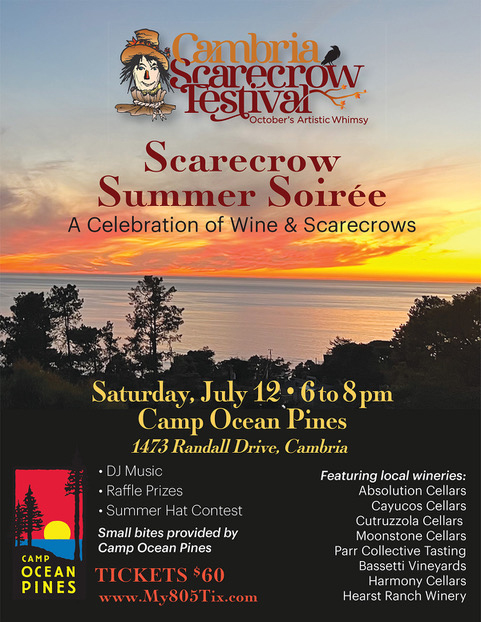 Scarecrow Summer Soiree Flyer
