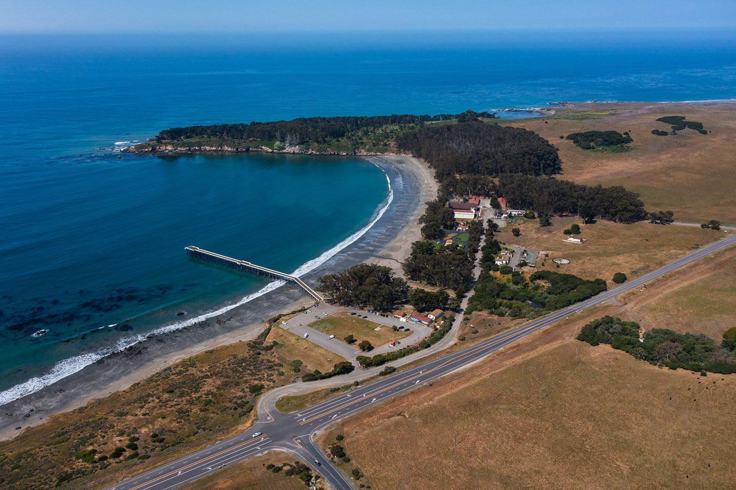 San Simeon Aerial View