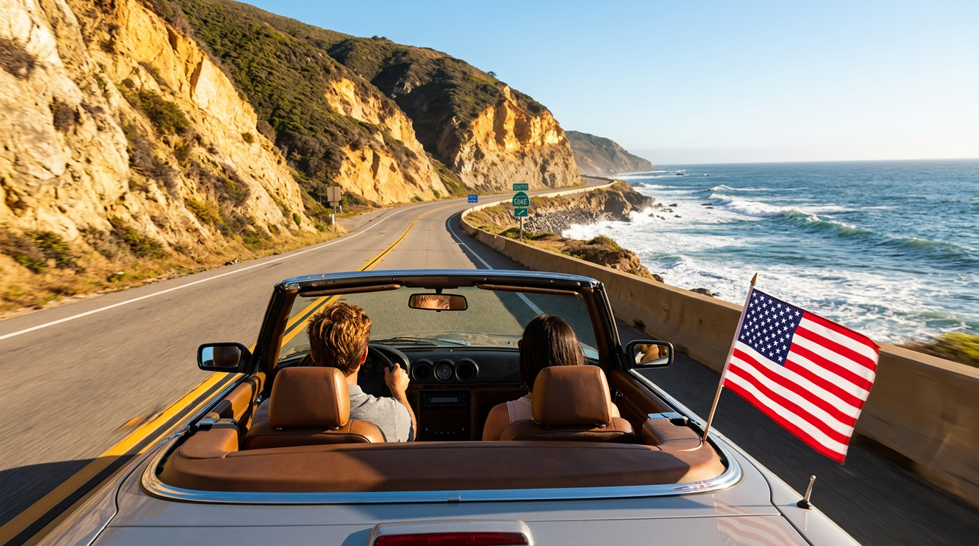 California Central Coast Highway 4th of July