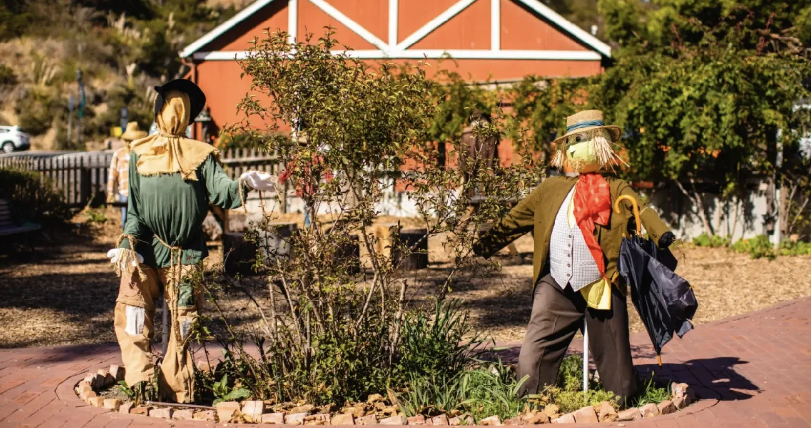 Before the holiday lights twinkle, Cambria enjoys a scarecrow-saturated October