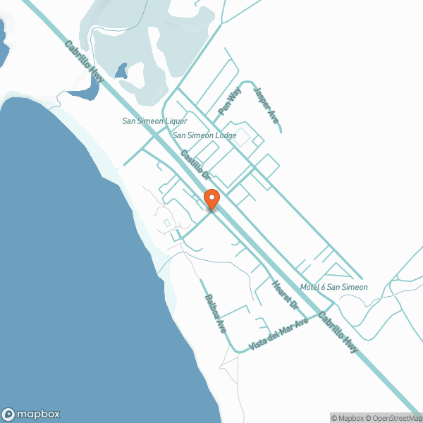 Map showing Hike In Open House at Piedras Blancas Light Station. Click opens new tab in Google Maps.
