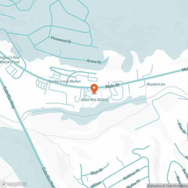 Map showing Scarecrows In Focus: A Photographic Retrospective . Click opens new tab in Google Maps.