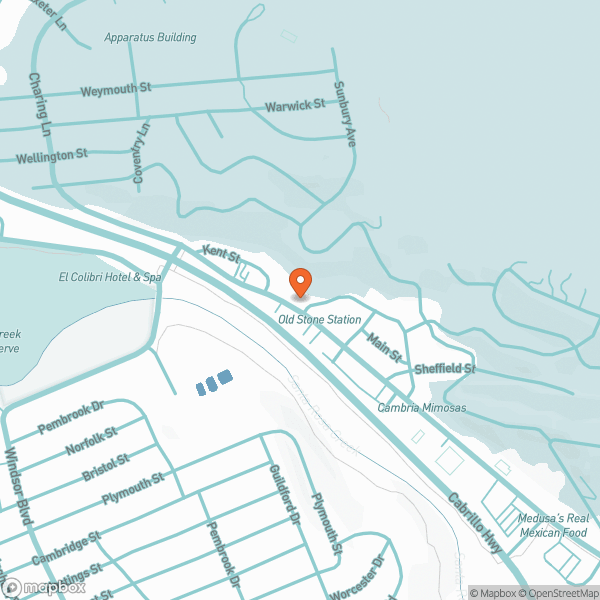 Map showing Scenic Coast Property Management. Click opens new tab in Google Maps.